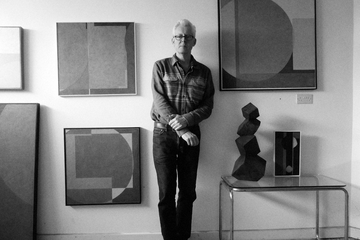 John Goodison in his Brighton studio